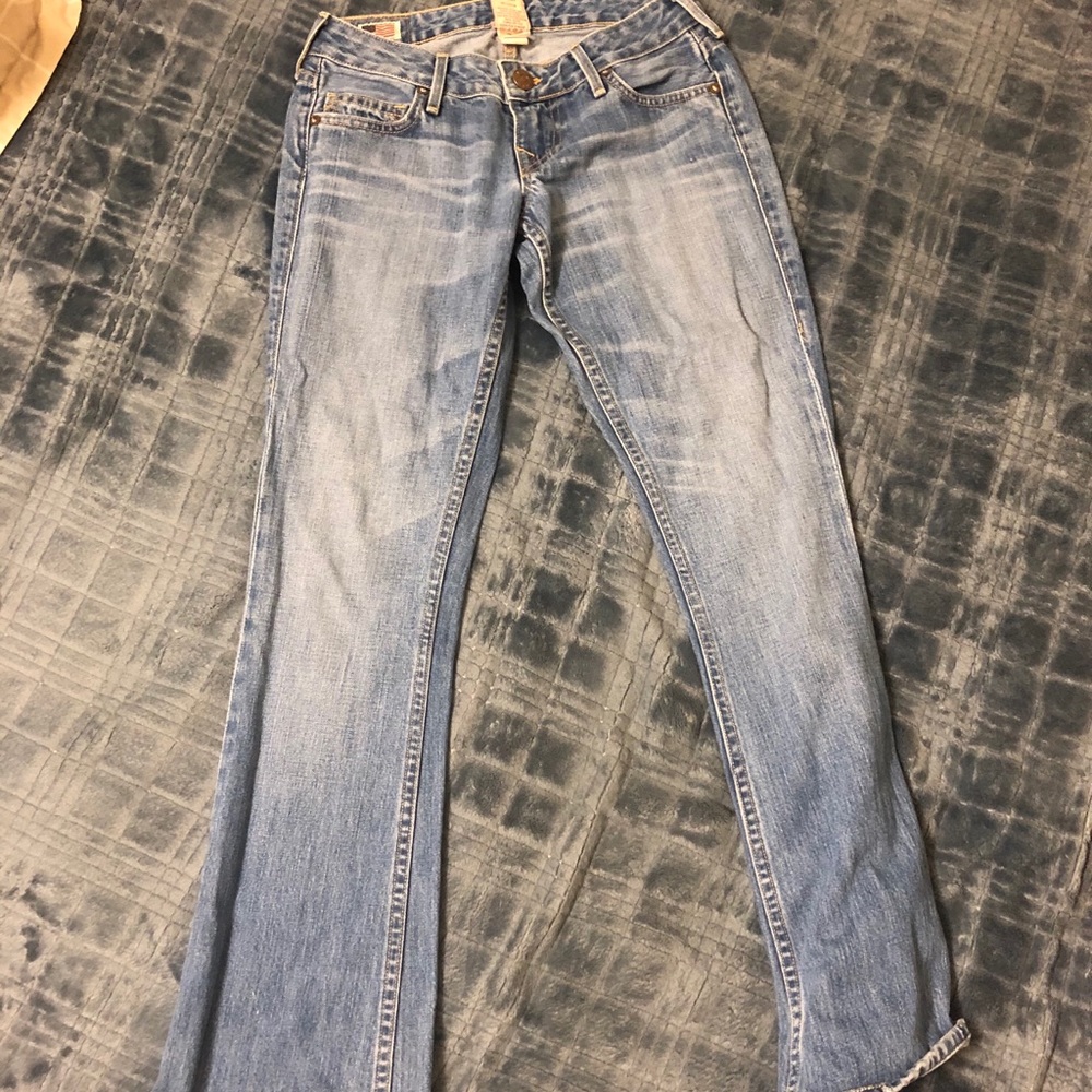 True Religion bootcut jeans low rise size 25
